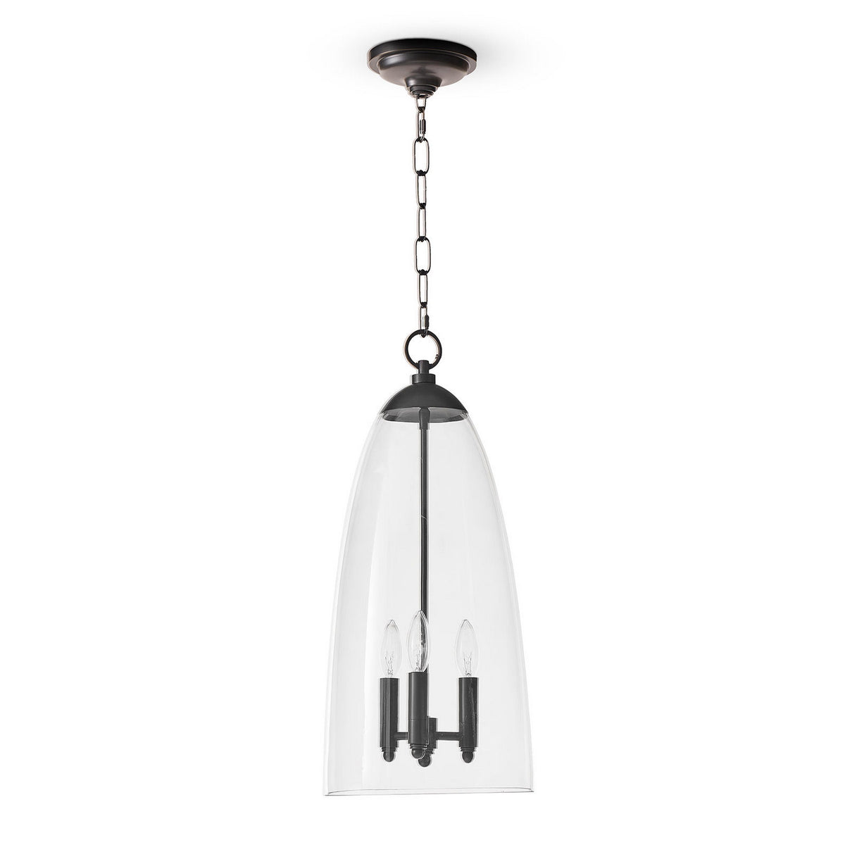Regina Andrew - 16-1488ORB - Three Light Pendant - Maiden - Clear