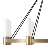 Regina Andrew - 16-1493NB - Eight Light Chandelier - Dixon - White