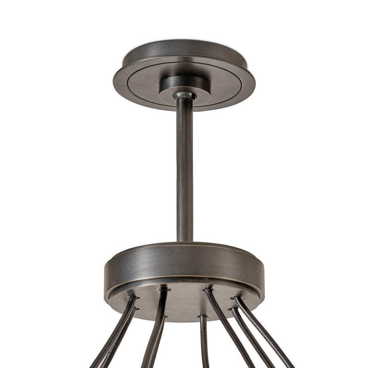 Regina Andrew - 16-1493ORB - Eight Light Chandelier - Dixon - White