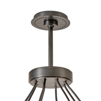 Regina Andrew - 16-1493ORB - Eight Light Chandelier - Dixon - White