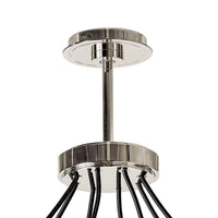 Regina Andrew - 16-1493PN - Eight Light Chandelier - Dixon - White
