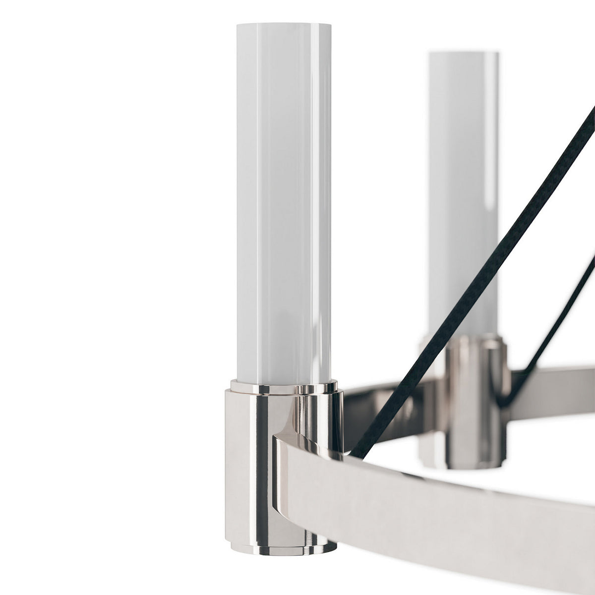 Regina Andrew - 16-1493PN - Eight Light Chandelier - Dixon - White