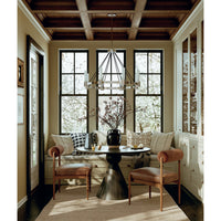 Regina Andrew - 16-1493PN - Eight Light Chandelier - Dixon - White