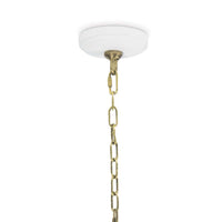 Regina Andrew - 16-1514 - Three Light Pendant - Marisol - White