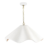 Regina Andrew - 16-1514 - Three Light Pendant - Marisol - White