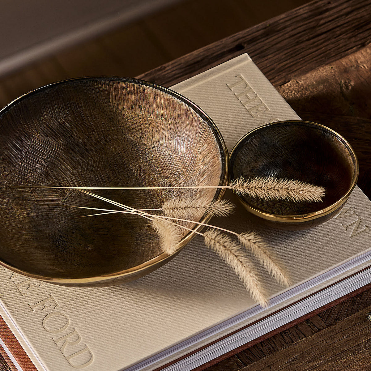 Regina Andrew - 20-1653 - Bowl Set - Cora Horn - Natural