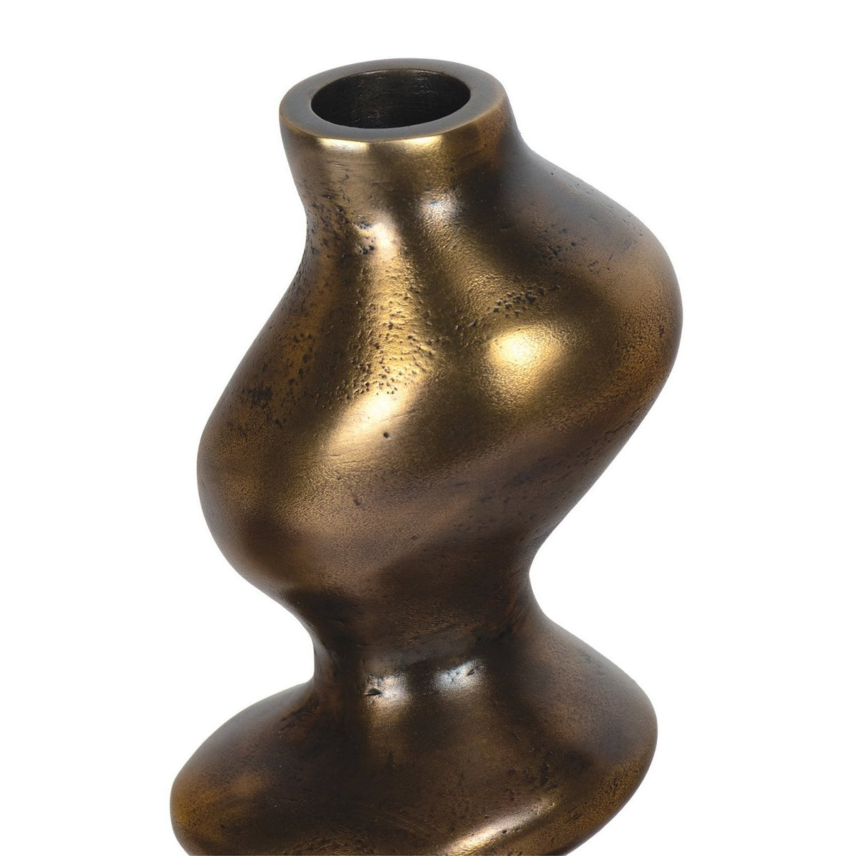 Regina Andrew - 20-1668BRS - Candle Holder Set - Blobby - Brass