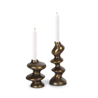 Regina Andrew - 20-1668BRS - Candle Holder Set - Blobby - Brass