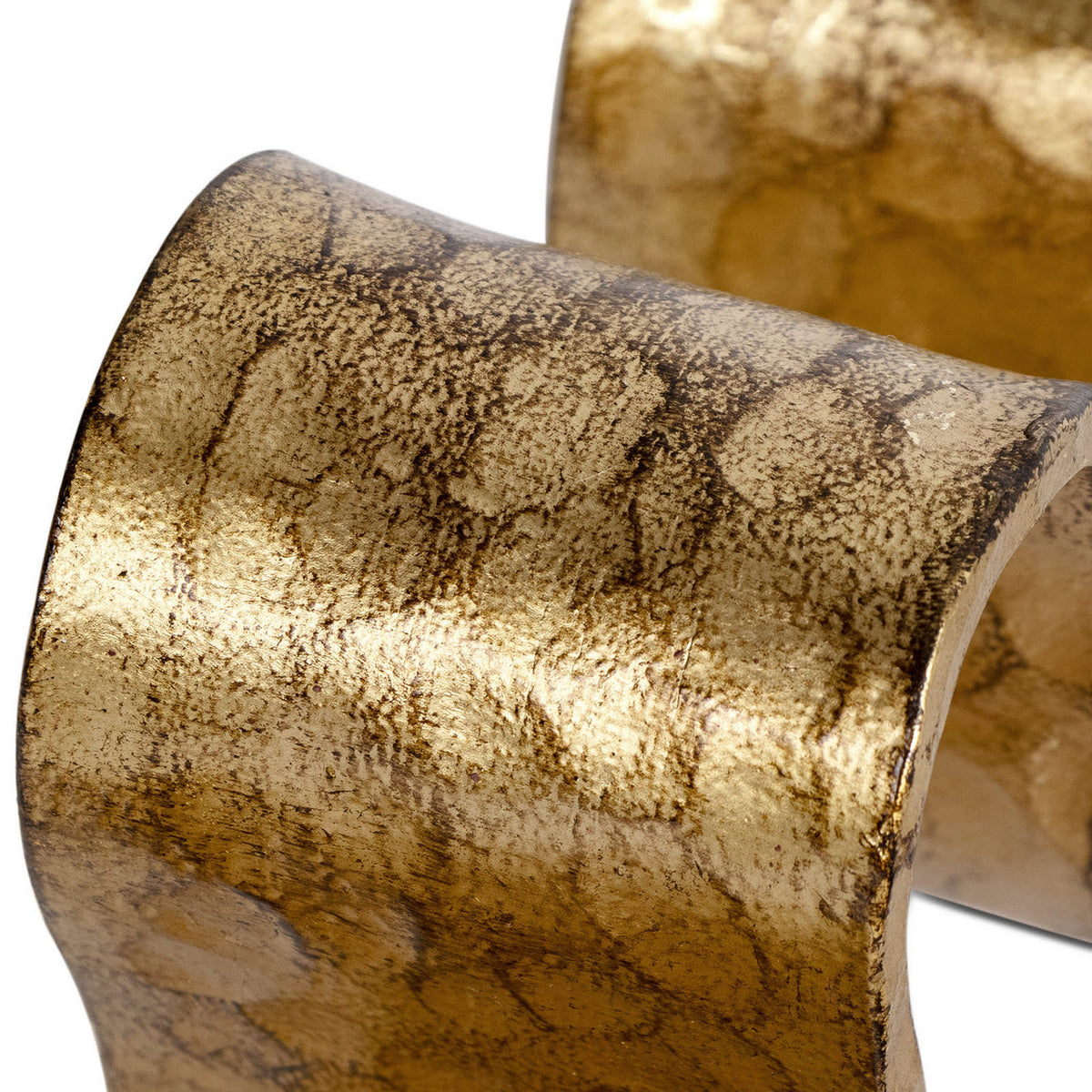 Regina Andrew - 20-1677 - Sculpture - Wave - Gold Leaf
