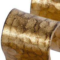Regina Andrew - 20-1677 - Sculpture - Wave - Gold Leaf