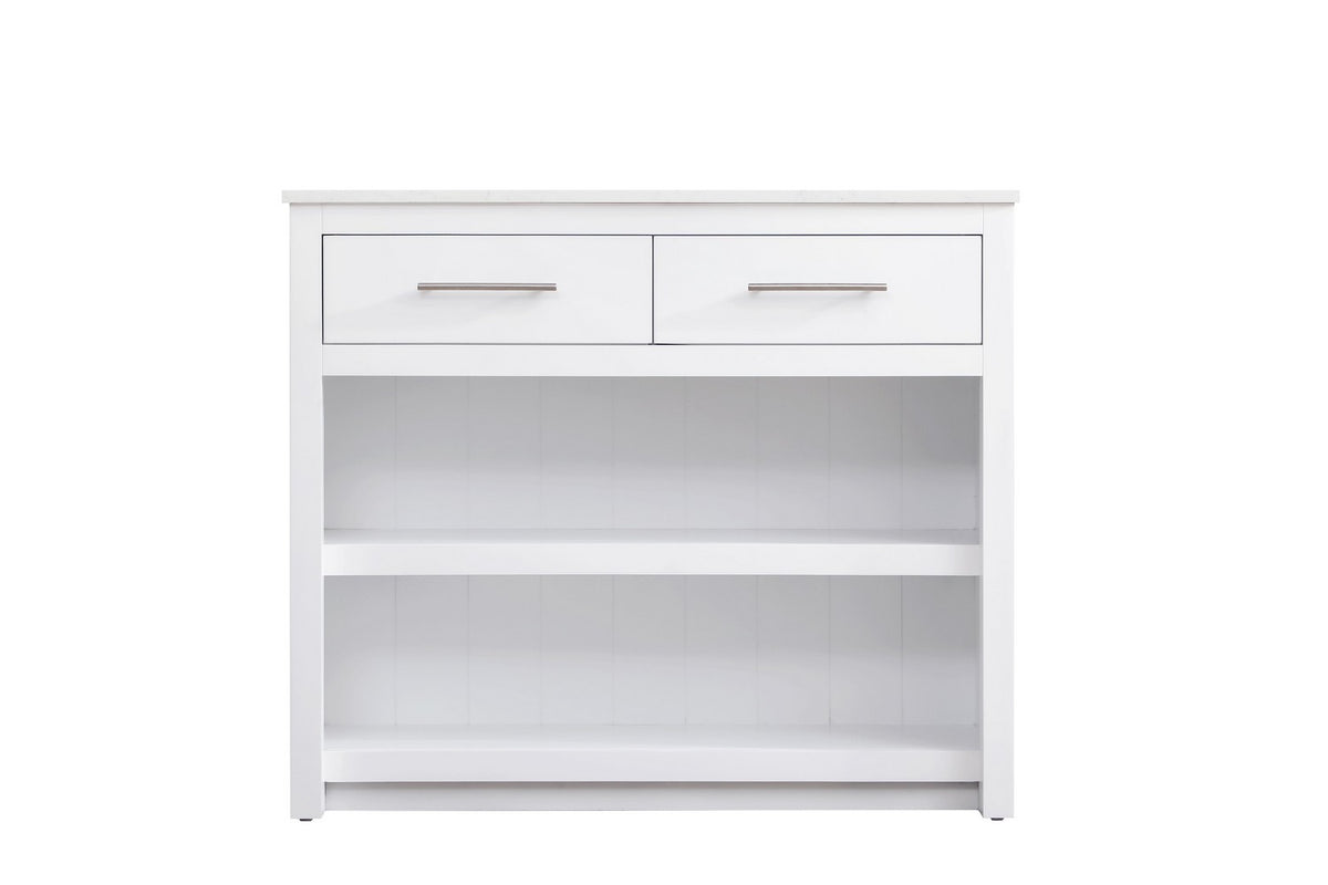 Elegant Lighting - KD0142WH - Kitchen Island - Osman - White