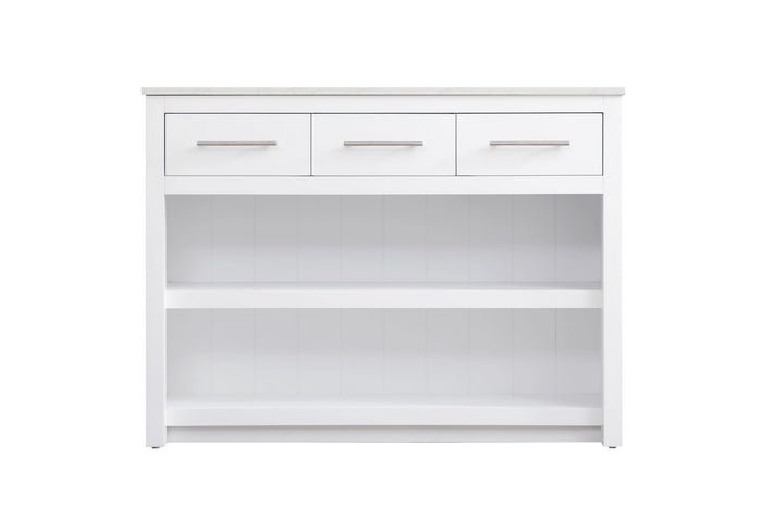 Elegant Lighting - KD0148WH - Kitchen Island - Porter - White