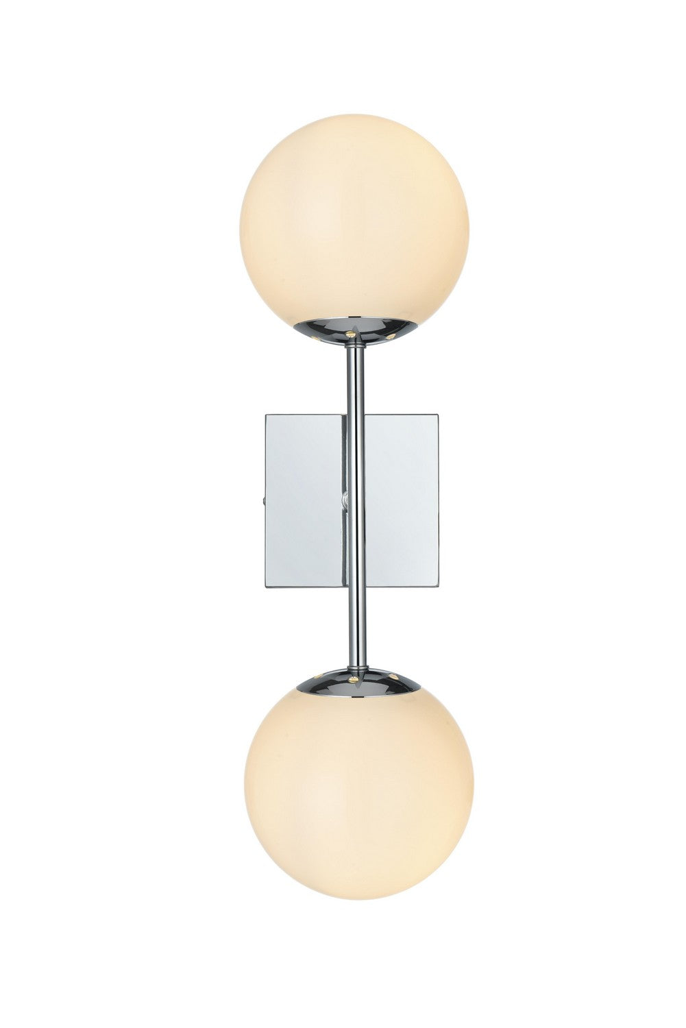 Elegant Lighting - LD2358C - Two Light Wall Sconce - Neri - Chrome and White