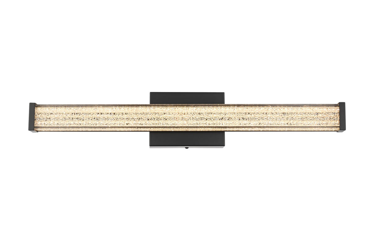 Elegant Lighting - LD303W24BK - LED Wall Sconce - Jaxx - Black