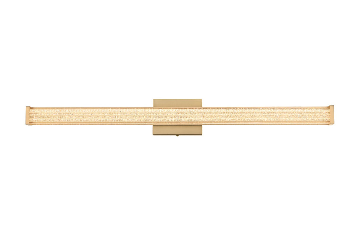 Elegant Lighting - LD303W36SG - LED Wall Sconce - Jaxx - Satin Gold