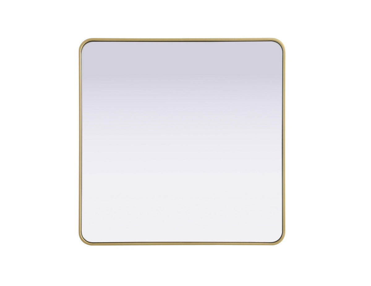 Elegant Lighting - MR8A3636BRA - Mirror - Remy - Brass