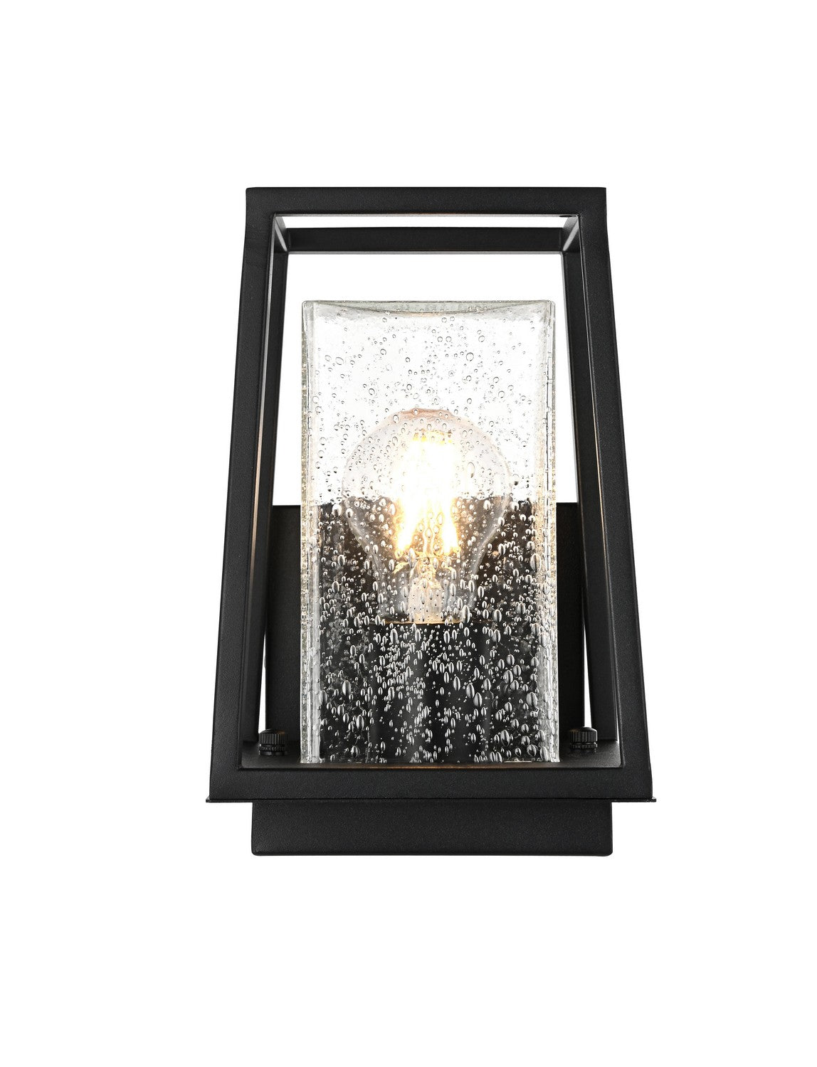 Elegant Lighting - OD359W10BK - One Light Outdoor Wall Sconce - Lehigh - Black
