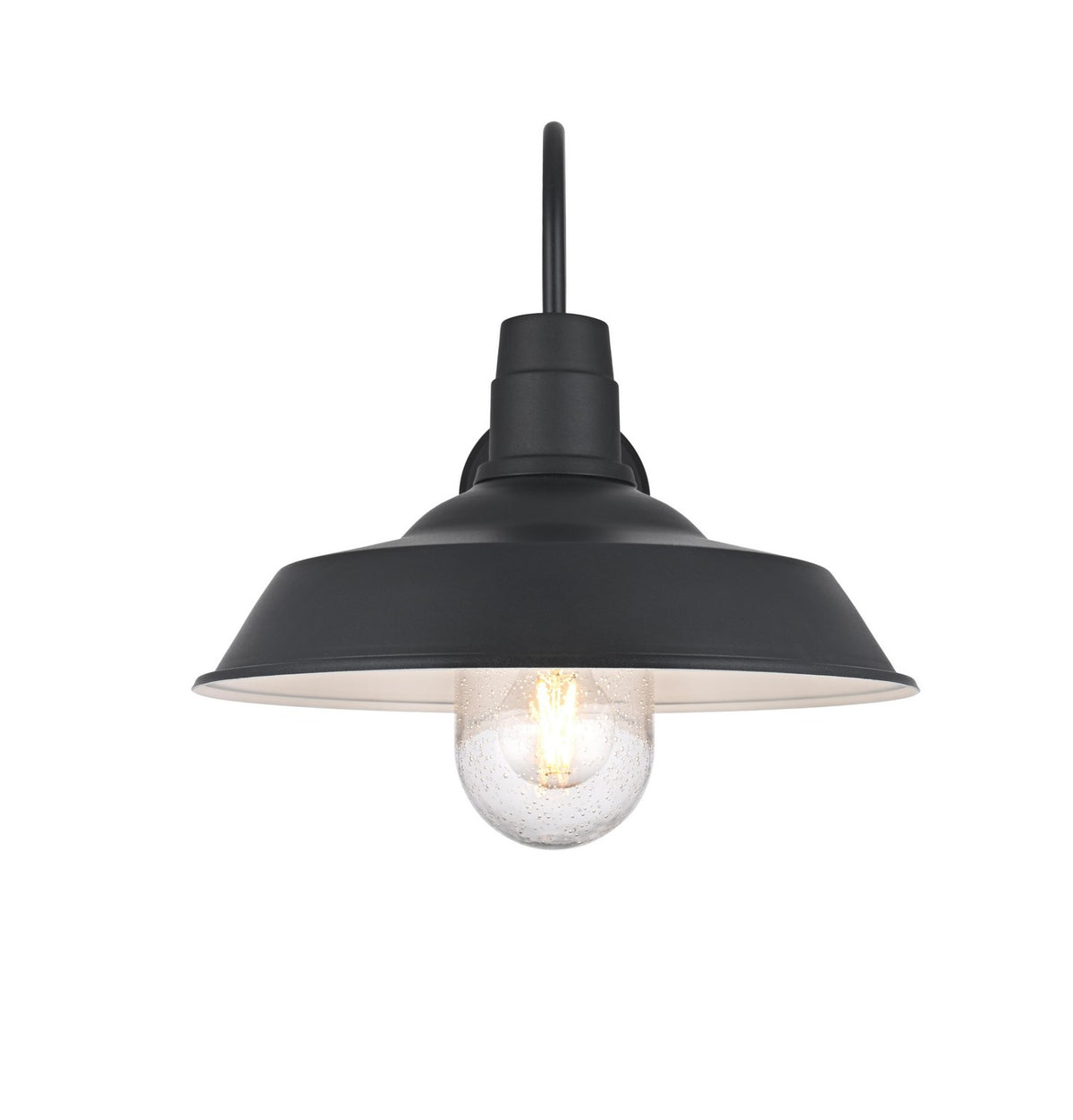 Elegant Lighting - OD415W21BK - One Light Outdoor Wall Sconce - Rayan - Black