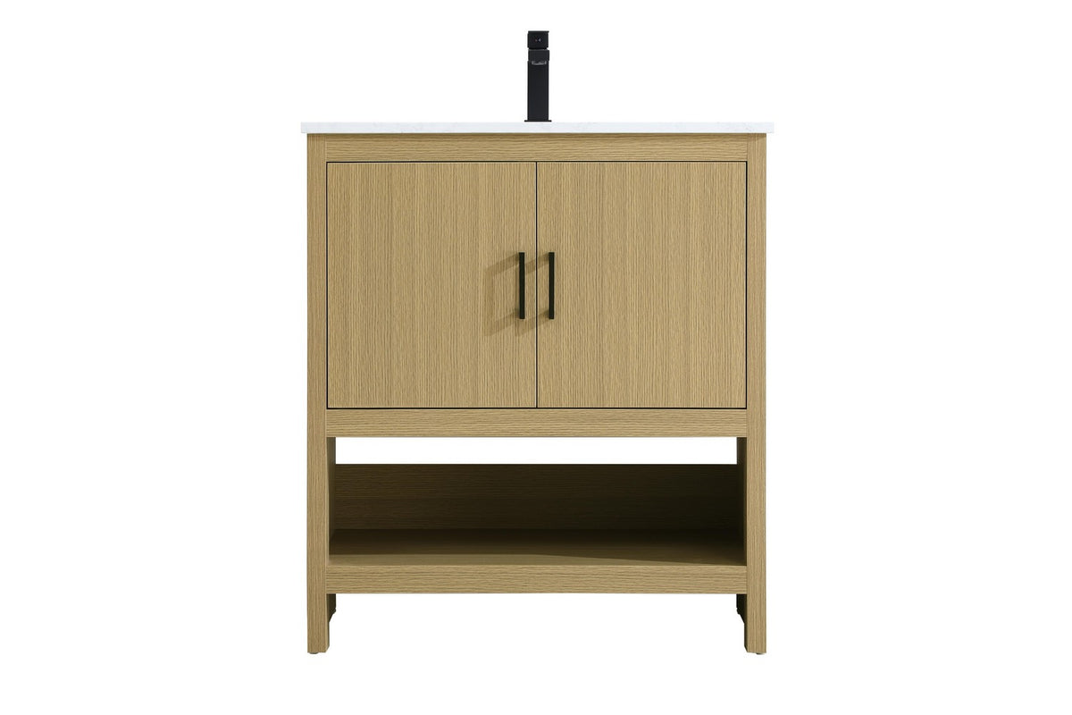 Elegant Lighting - VF25230MHB - Bathroom Vanity - Ira - Honey Brown