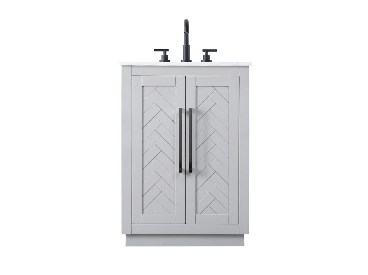 Elegant Lighting - VF29024GR - Bathroom Vanity - Chase - Grey