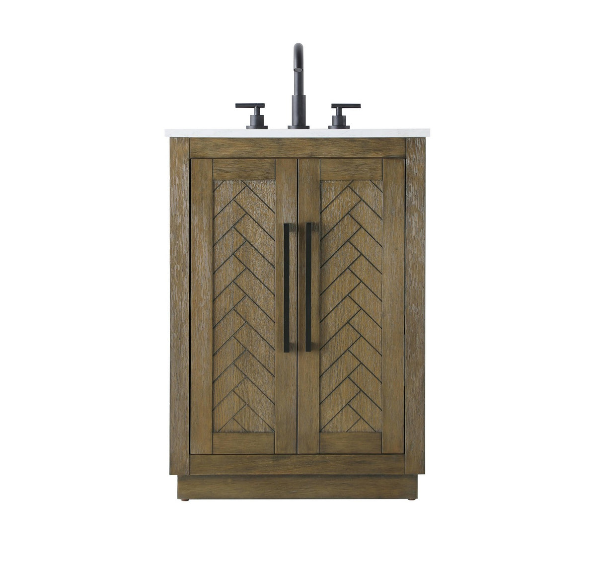Elegant Lighting - VF29024HO - Bathroom Vanity - Chase - Hazel Oak