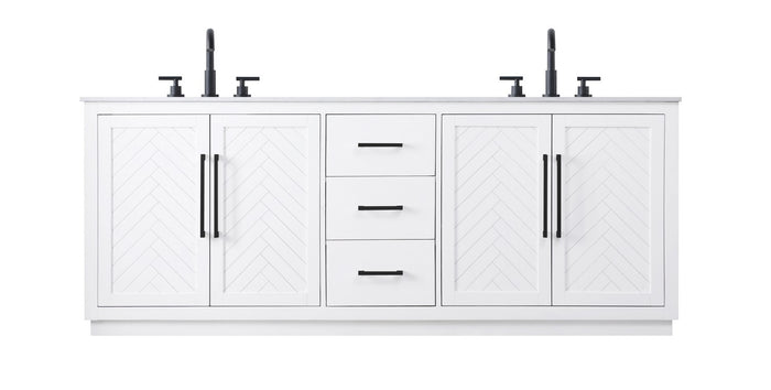 Elegant Lighting - VF29084DWH - Bathroom Vanity - Chase - White