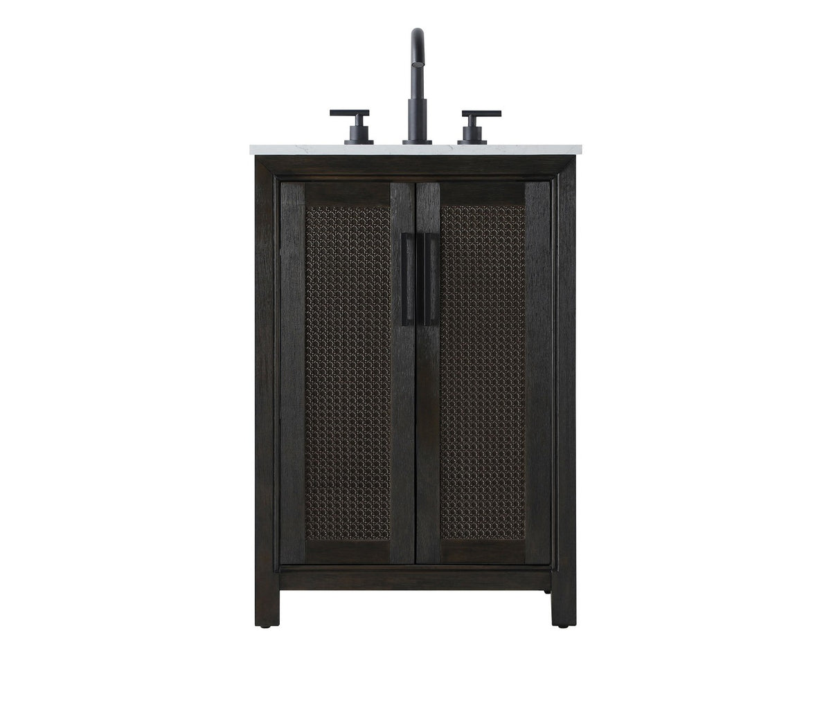 Elegant Lighting - VF29524CO - Bathroom Vanity - Alina - Chocolate Oak