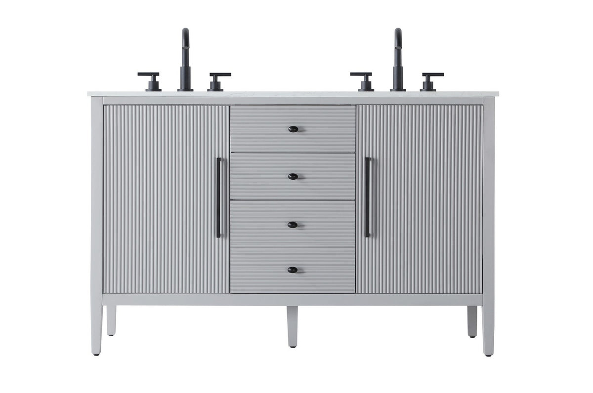 Elegant Lighting - VF29654DGR - Bathroom Vanity - Blakely - Grey