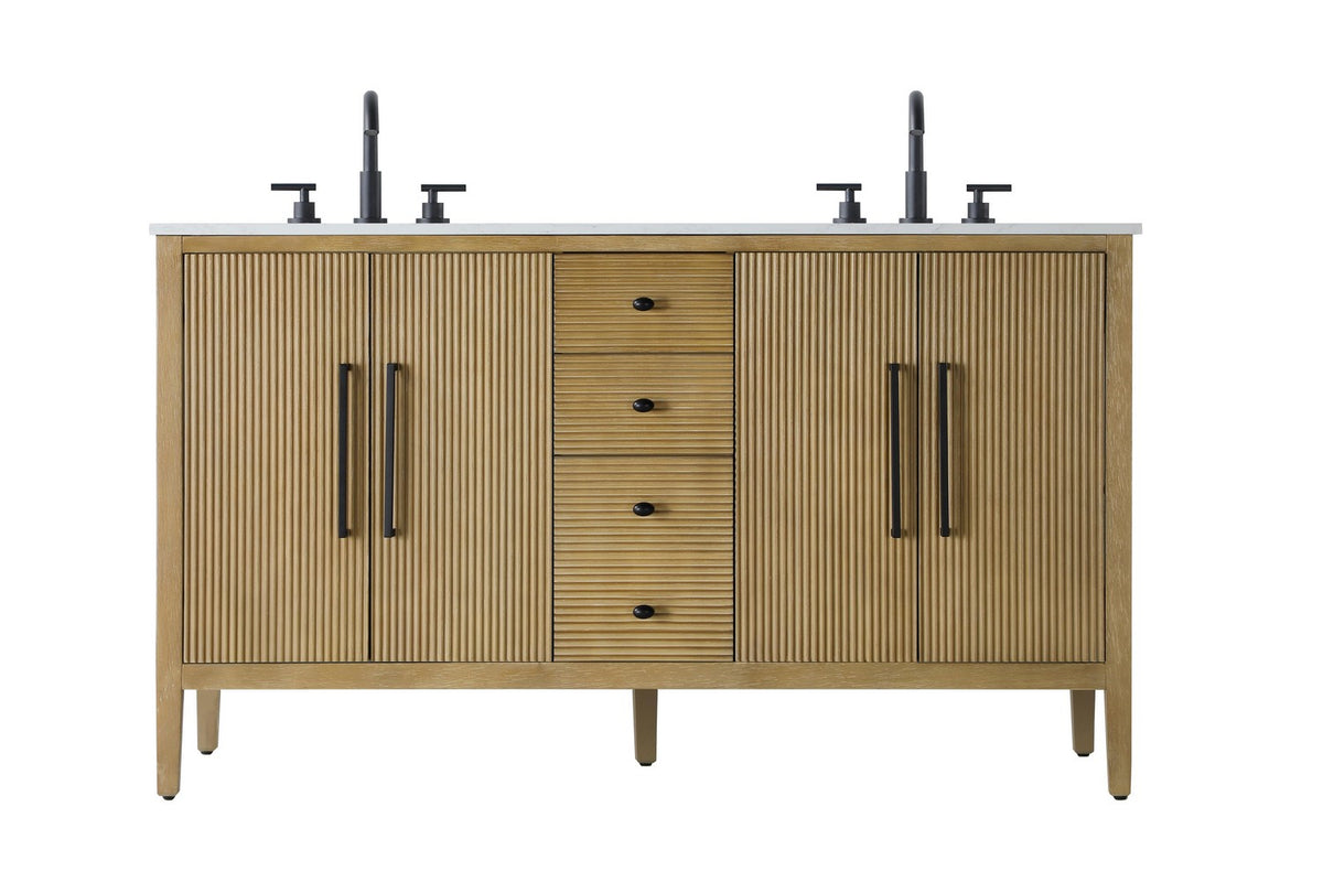 Elegant Lighting - VF29660DLO - Bathroom Vanity - Blakely - Linen Oak