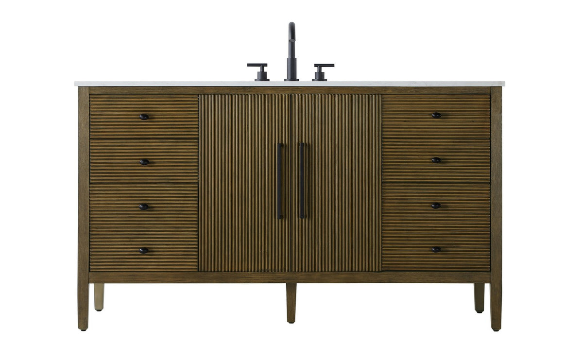 Elegant Lighting - VF29660HO - Bathroom Vanity - Blakely - Hazel Oak