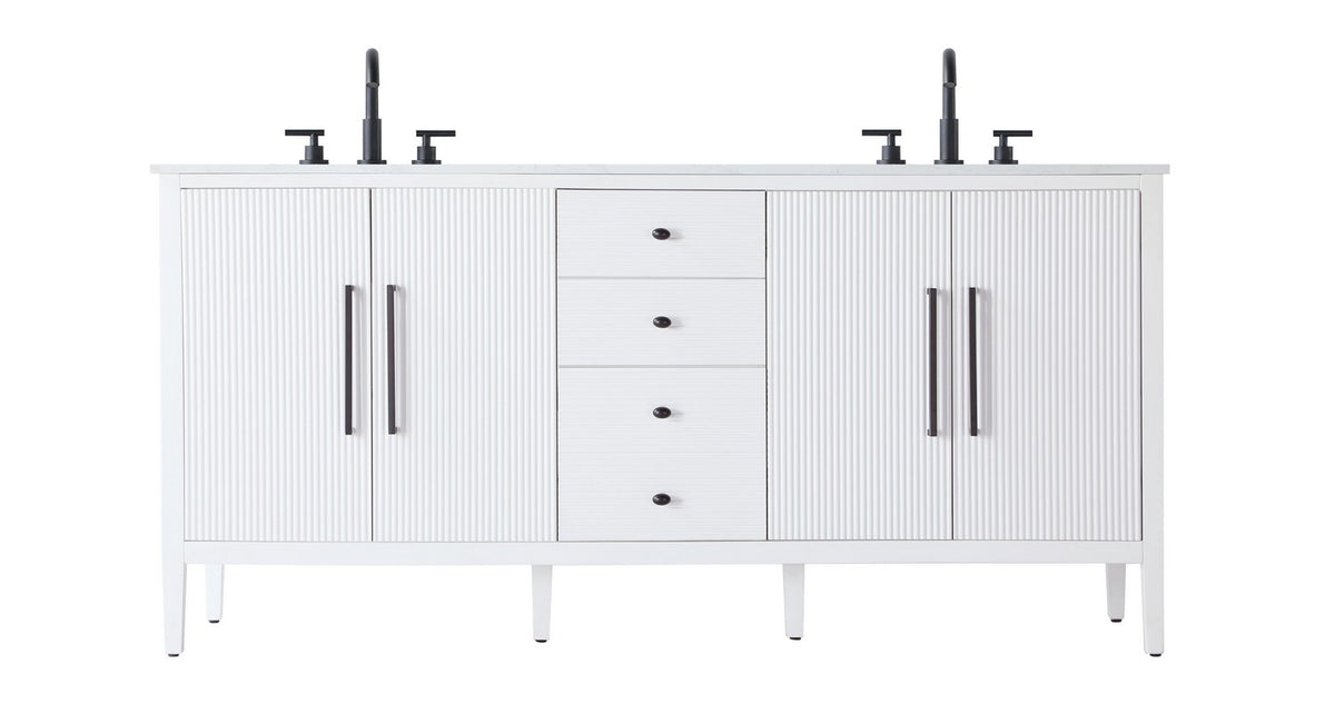 Elegant Lighting - VF29672DWH - Bathroom Vanity - Blakely - White