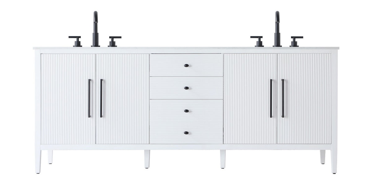 Elegant Lighting - VF29684DWH - Bathroom Vanity - Blakely - White