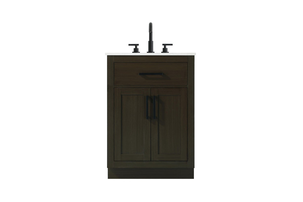 Elegant Lighting - VF29724MMB - Bathroom Vanity - Alden - Mocha Brown