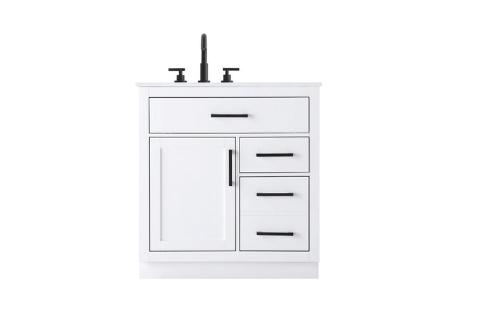 Elegant Lighting - VF29732WH - Bathroom Vanity - Alden - White