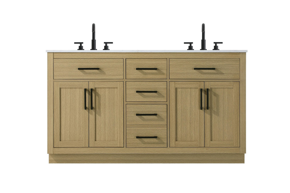 Elegant Lighting - VF29760DMHB - Bathroom Vanity - Alden - Honey Brown