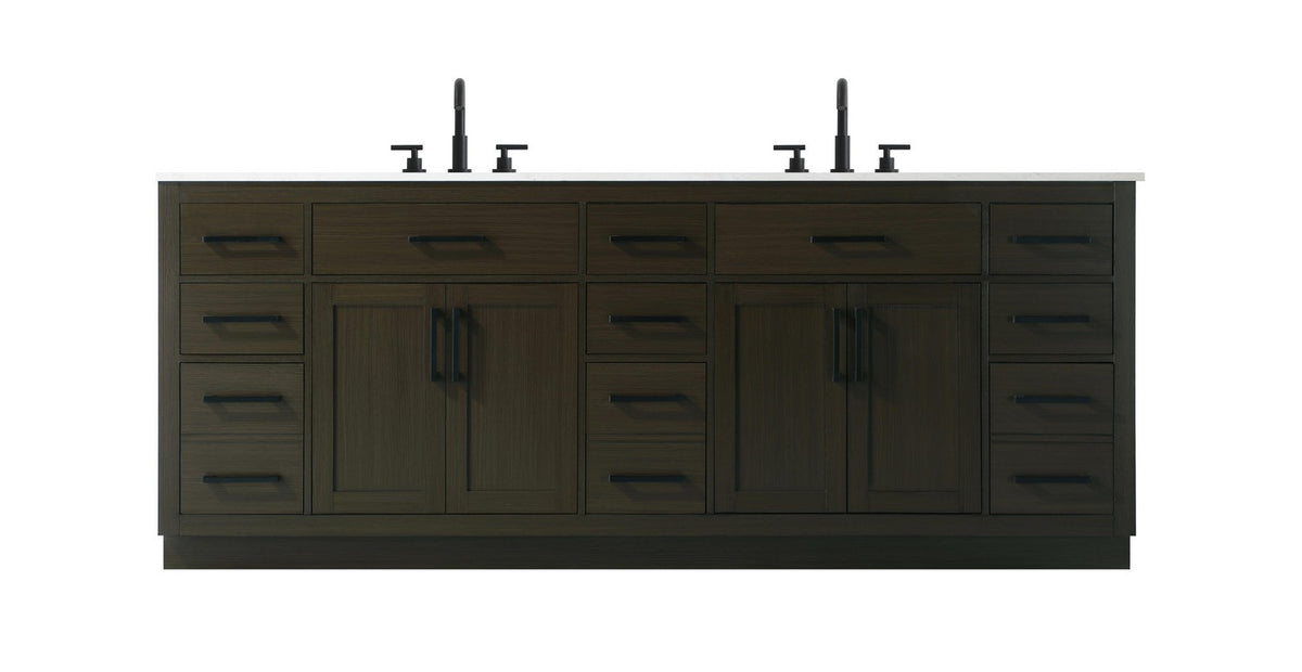 Elegant Lighting - VF29784DMMB - Bathroom Vanity - Alden - Mocha Brown