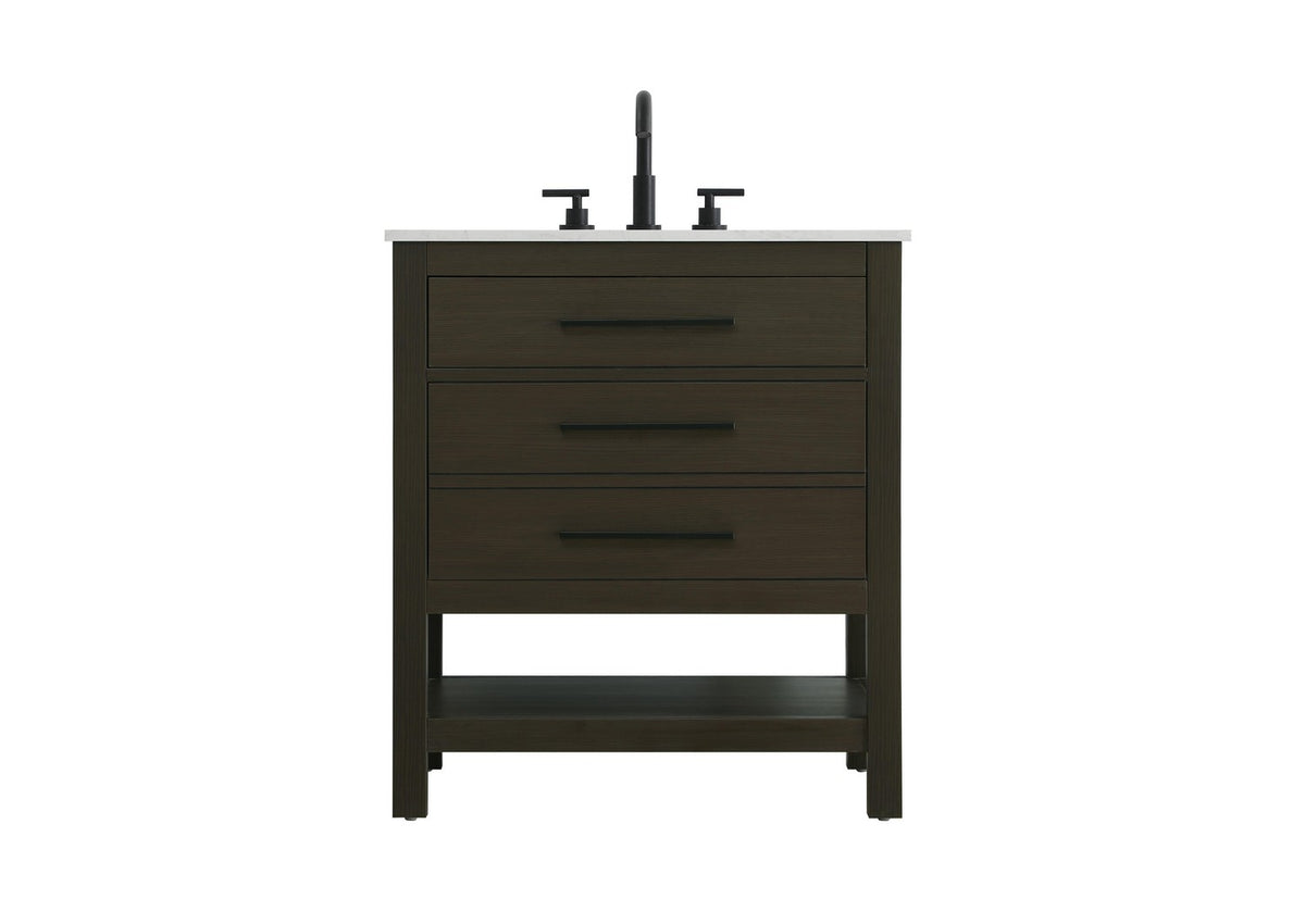 Elegant Lighting - VF60530MMB - Bathroom Vanity - Karson - Mocha Brown
