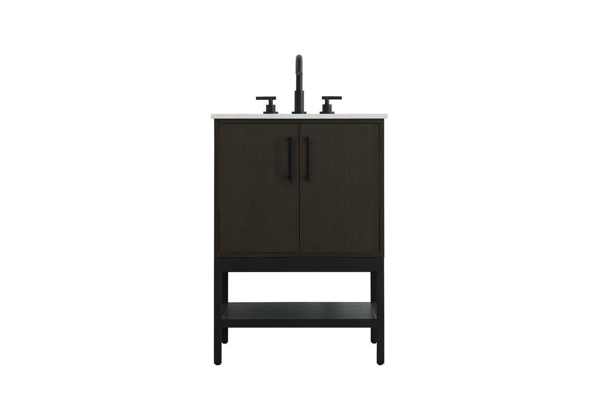 Elegant Lighting - VF60724MMB - Bathroom Vanity - Lennox - Mocha Brown