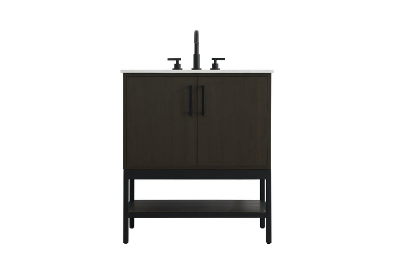 Elegant Lighting - VF60730MMB - Bathroom Vanity - Lennox - Mocha Brown