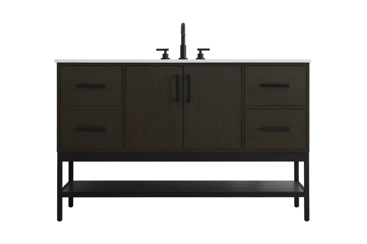 Elegant Lighting - VF60754MMB - Bathroom Vanity - Lennox - Mocha Brown