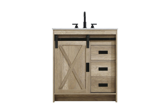 Elegant Lighting - VF90530NT - Bathroom Vanity - Austin - Natural Oak