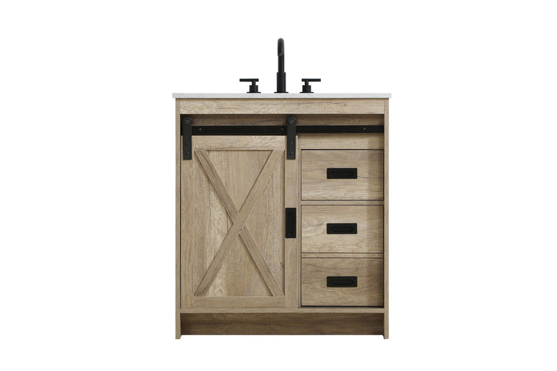 Elegant Lighting - VF90530NT - Bathroom Vanity - Austin - Natural Oak