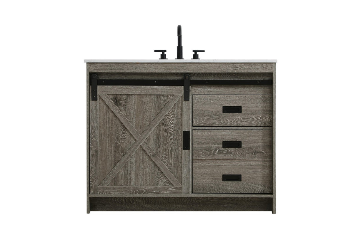 Elegant Lighting - VF90542RG - Bathroom Vanity - Austin - Rustic Grey