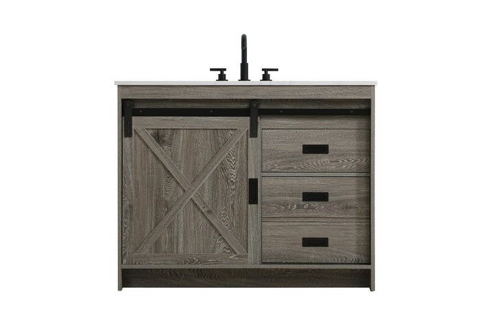 Elegant Lighting - VF90542RG - Bathroom Vanity - Austin - Rustic Grey