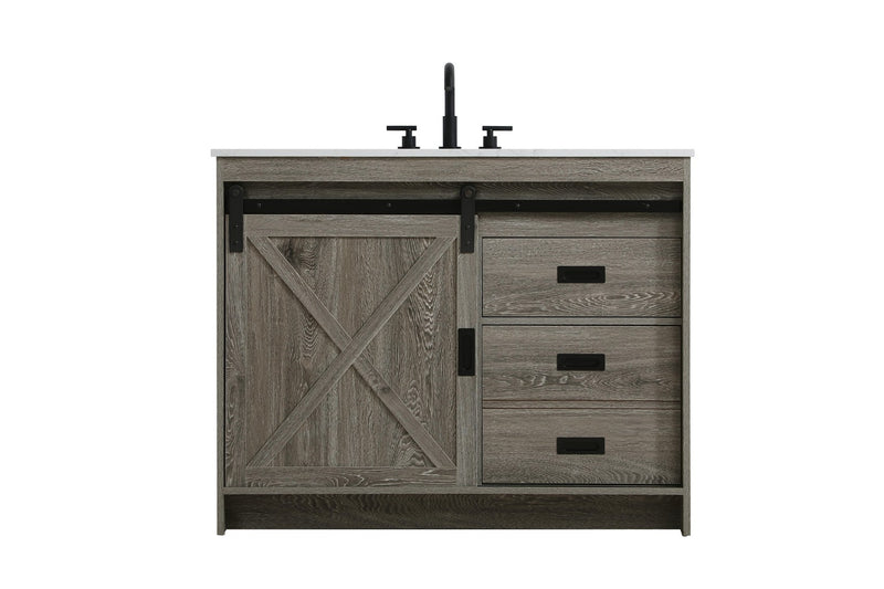 Elegant Lighting - VF90542RG - Bathroom Vanity - Austin - Rustic Grey