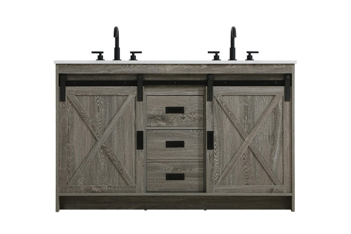 Elegant Lighting - VF90554DRG - Bathroom Vanity - Austin - Rustic Grey