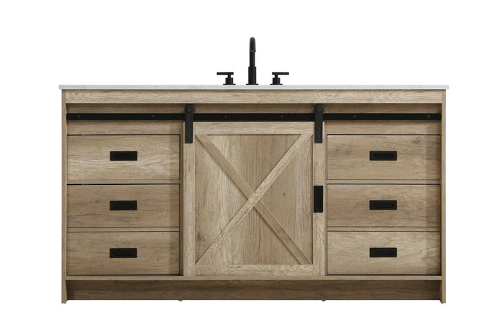 Elegant Lighting - VF90560NT - Bathroom Vanity - Austin - Natural Oak
