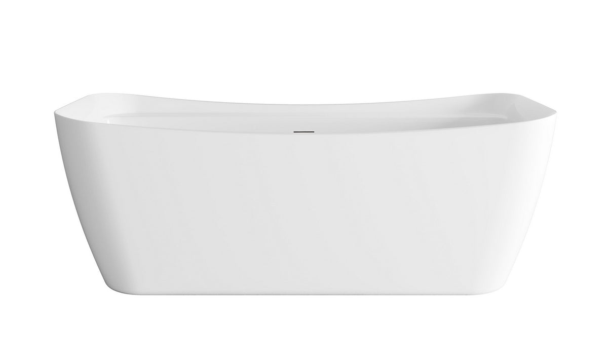 Elegant Lighting - BT10467GW-WHT - Soaking Bathtub - Harrieta