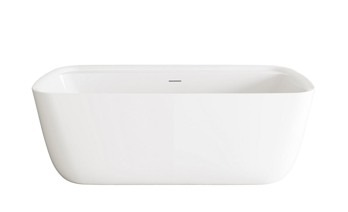 Elegant Lighting - BT10567GW-WHT - Soaking Bathtub - Calum - Glossy White