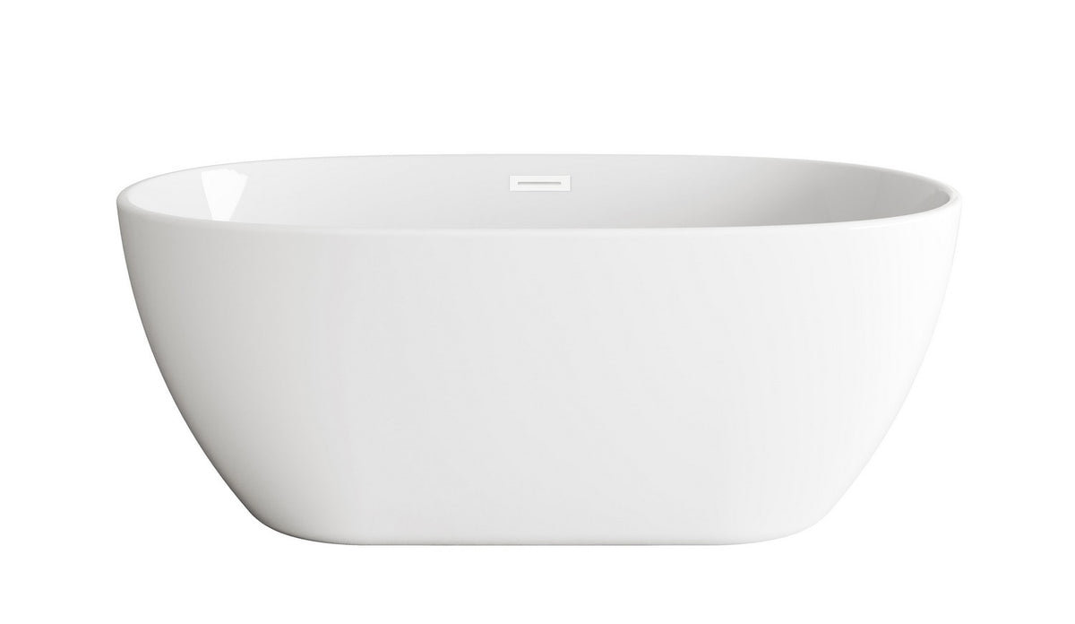 Elegant Lighting - BT10759GW-WHT - Soaking Bathtub - Allegra